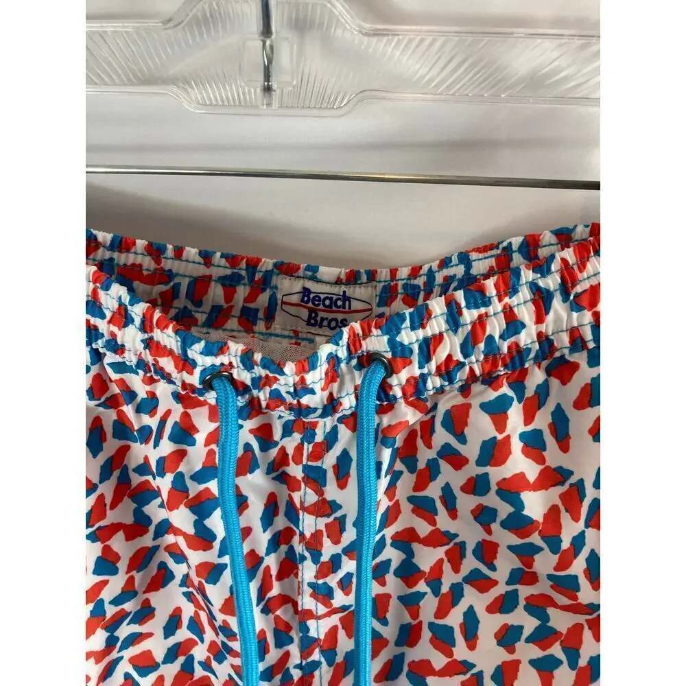 Beach Bros Mens swim Trunks Size Large